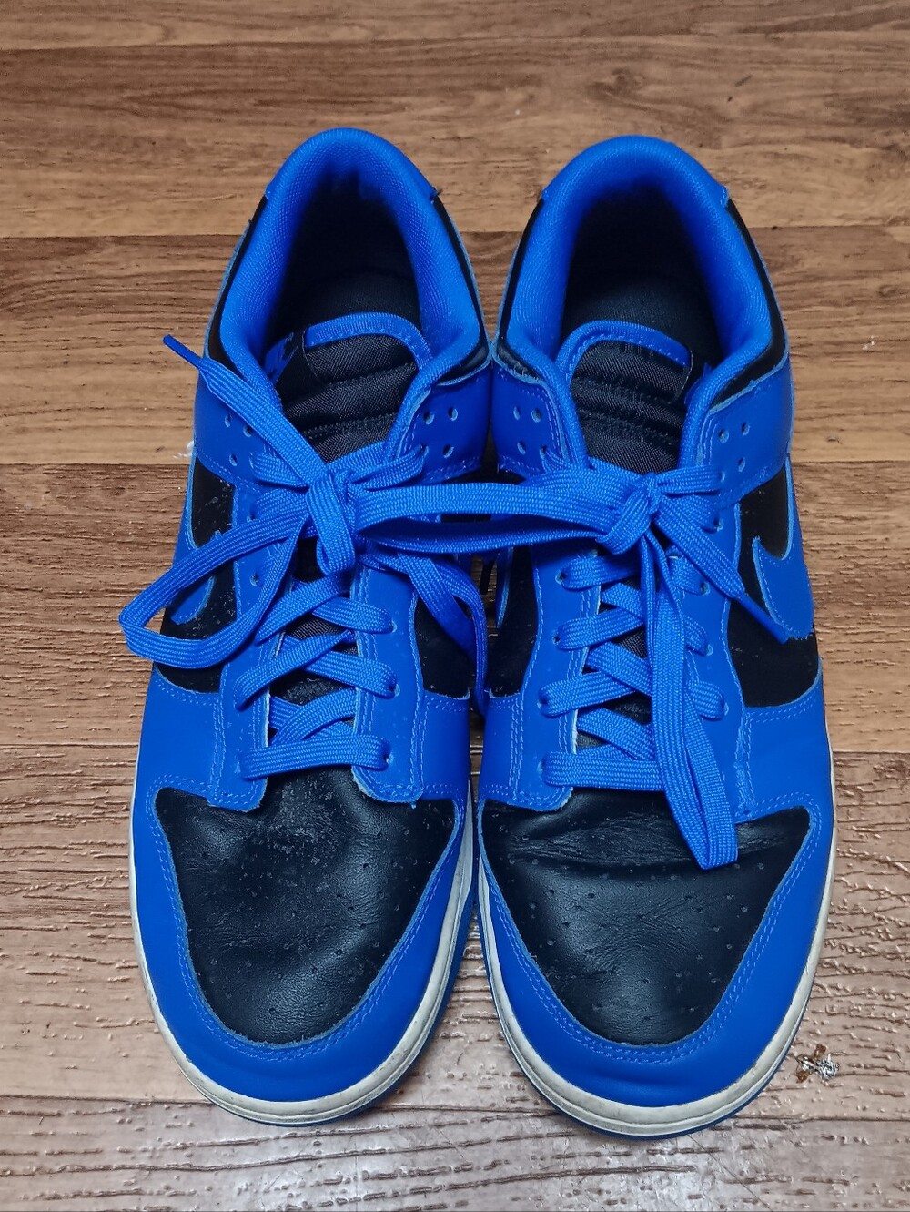 NIKE DUNK  Low Retro"Hyper Cobalt"Black Blue DD1391-001 Shoe Sneakers Mens SZ 12